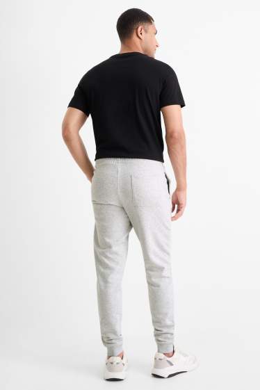 Hommes - Bas de jogging - gris clair chiné