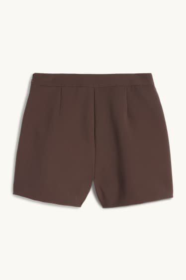 Femmes - Jupe short - marron foncé