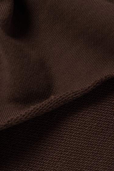 Uomo - Shorts di felpa - marrone scuro