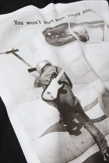 Hommes - T-shirt - regular fit - Fender - noir