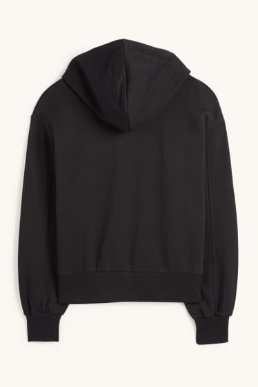 Women - Zip-through hoodie - black