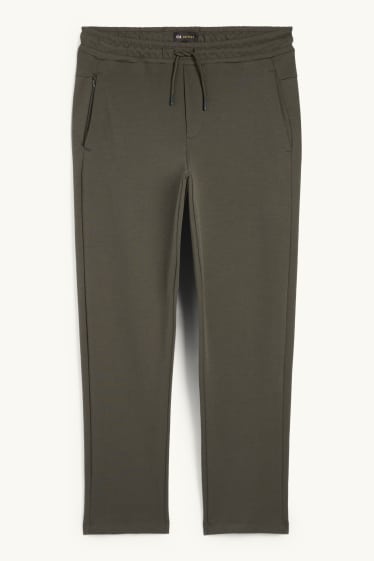 Bărbați - Pantaloni de trening funcționali - verde închis