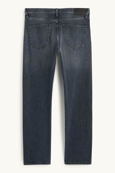 Hommes - Regular jean à boutons - jean bleu foncé