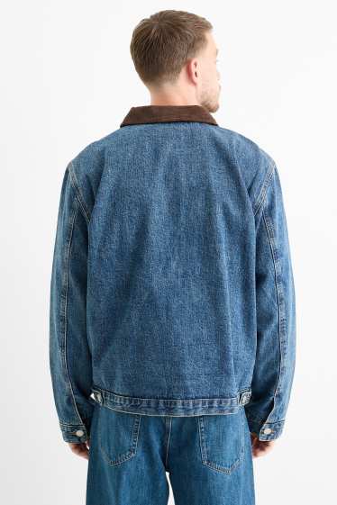 Herren - Jeansjacke - jeansblau