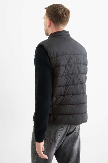 Herren - Steppweste - schwarz