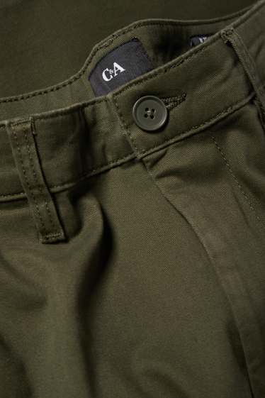 Men - Chinos - regular fit - dark green