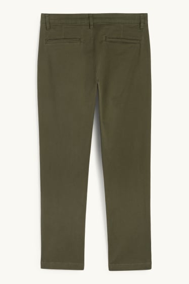 Men - Chinos - regular fit - dark green