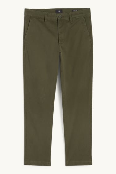 Men - Chinos - regular fit - dark green