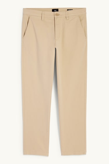 Men - Chinos - slim fit - beige