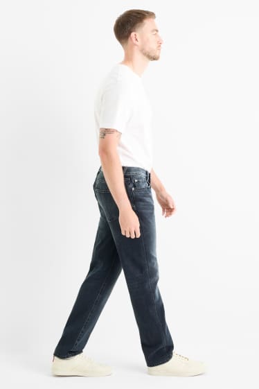 Hommes - Regular jean à boutons - jean bleu foncé