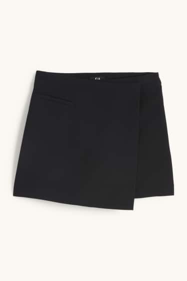 Femmes - Jupe short - noir