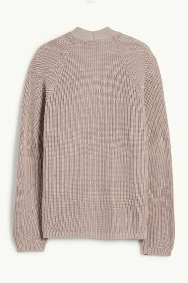 Dona - Jaqueta de punt - acanalada - talp