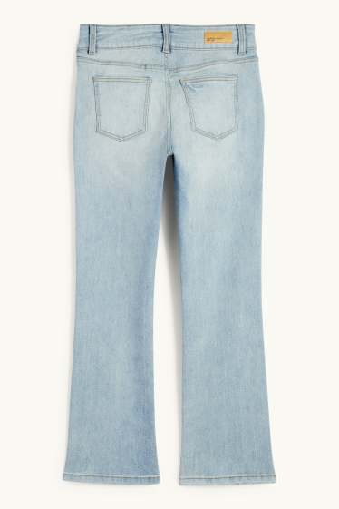 Kinder Mädchen - Bootcut Jeans - LYCRA® - helljeansblau