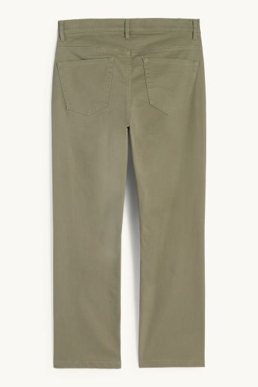 Men - Trousers - regular fit - khaki
