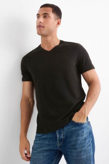 Bărbați - Tricou - regular fit - negru