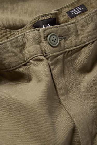 Pánské - Cargo kalhoty - khaki