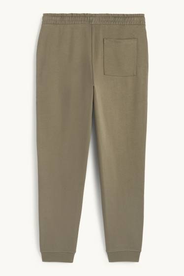 Men - Joggers - khaki