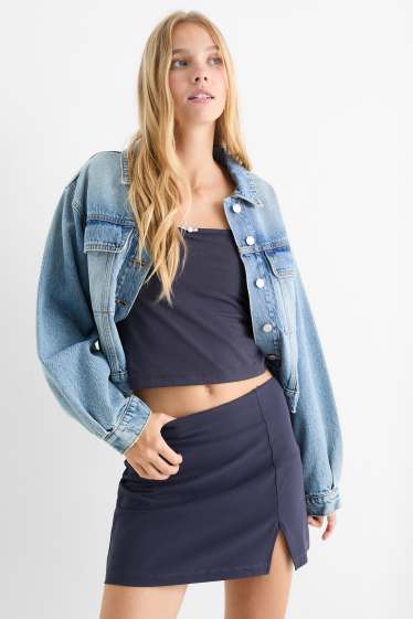 Donna - Gonna pantalone - blu scuro