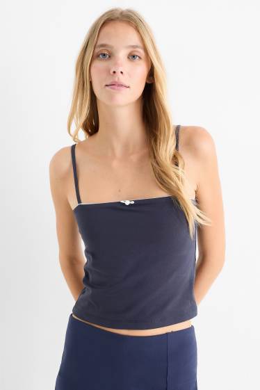 Kobiety - Top - ciemnoniebieski