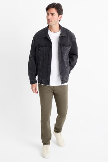 Hommes - Slim jean - Flex jog denim - LYCRA® - vert foncé
