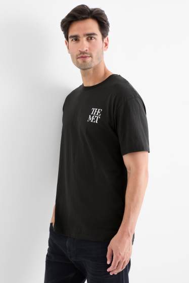 Hommes - T-shirt - relaxed fit- Vincent van Gogh - noir