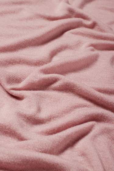 Dona - Samarreta de mànigues llargues - rosa