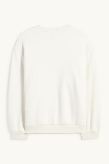 Kinderen: meisjes - SmileyWorld® - sweatshirt - wit