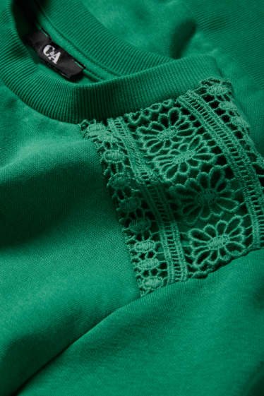 Damen - Sweatshirt - grün
