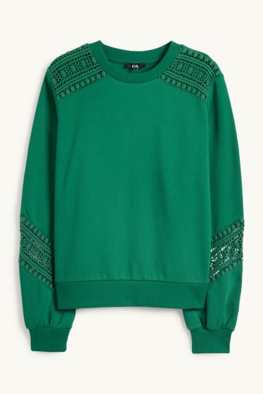 Damen - Sweatshirt - grün