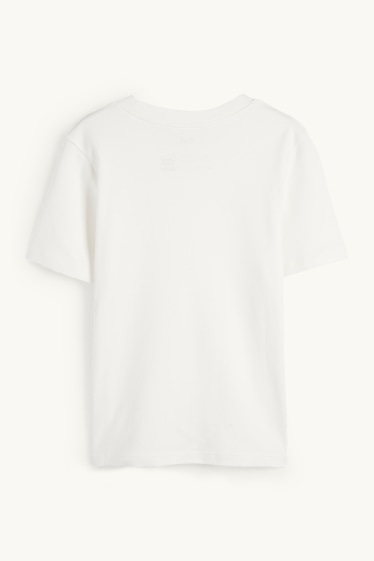 Femmes - T-shirt - slim fit - blanc