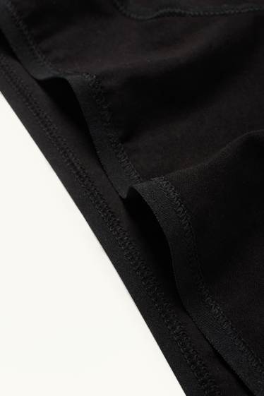 Damen - Multipack 3er - String - schwarz