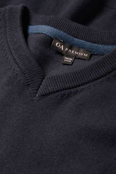 Kinder Jungen - Pullover - dunkelblau
