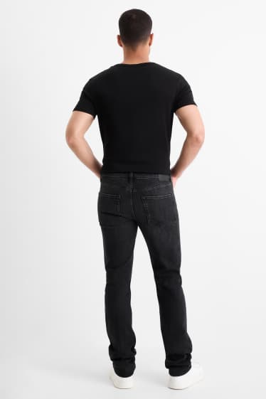 Herren - Straight Jeans - LYCRA® - dunkeljeansgrau