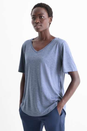 Dames - Sportshirt - blauw