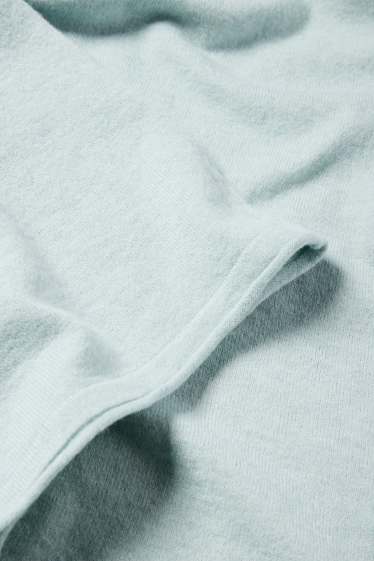 Femmes - Pull à col roulé - vert menthe