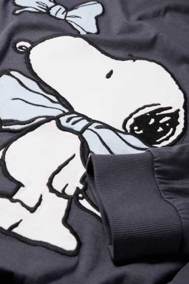 Donna - Camicia da notte - Peanuts - blu scuro