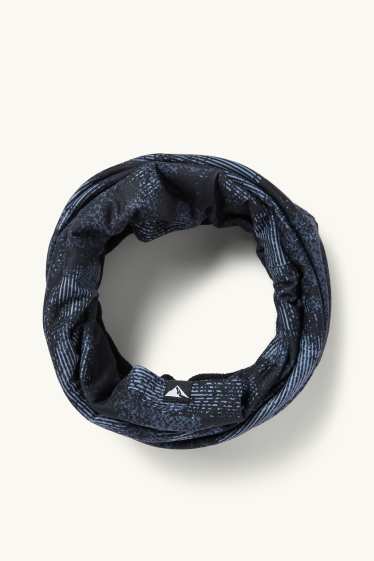 Copii - Băieți - Fular circular - cu model - antracit