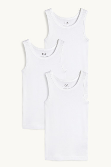 Nen - Paquet de 3 - samarreta interior - blanc