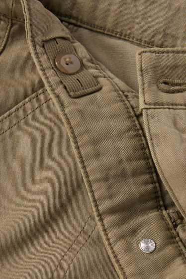 Kinder Mädchen - Cargohose - khaki