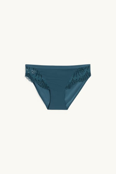 Donna - Slip - verde scuro
