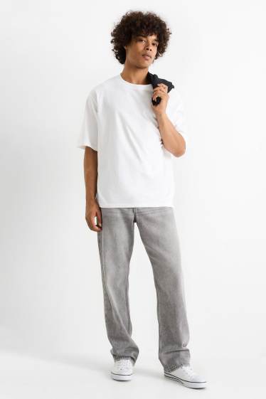 Men - Relaxed jeans - denim-gray
