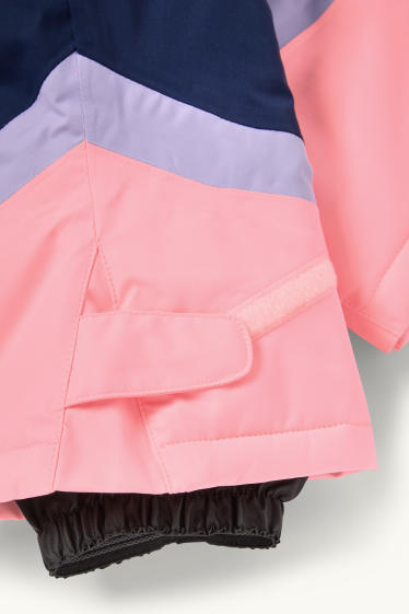 Children Girls - Ski pants - waterproof - dark blue