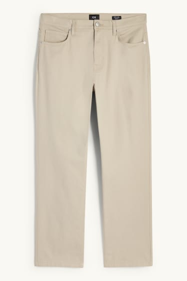 Home - Pantalons - regular fit - beix