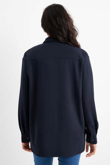 Femmes - Blouse-chemise - bleu foncé