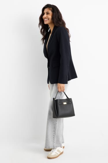 Femmes - Sac à bandoulière - matière synthétique - noir