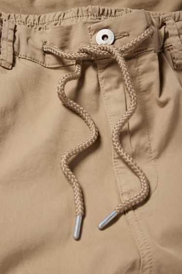 Herren - Cargohose - Tapered Fit - taupe