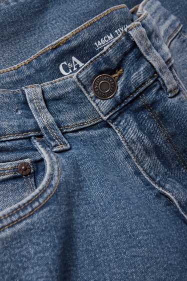 Kinderen: jongens - Straight jeans - jeansblauw