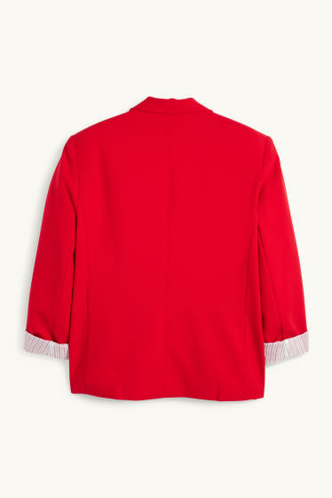 Femmes - Blazer - relaxed fit - rouge