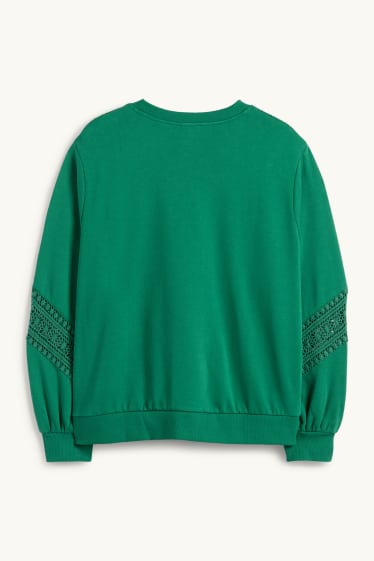 Damen - Sweatshirt - grün