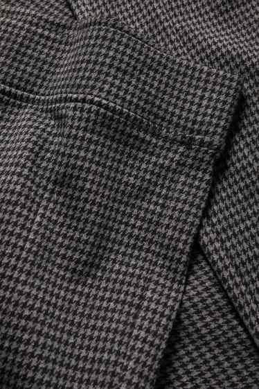 Femmes - Legging - à carreaux - gris foncé